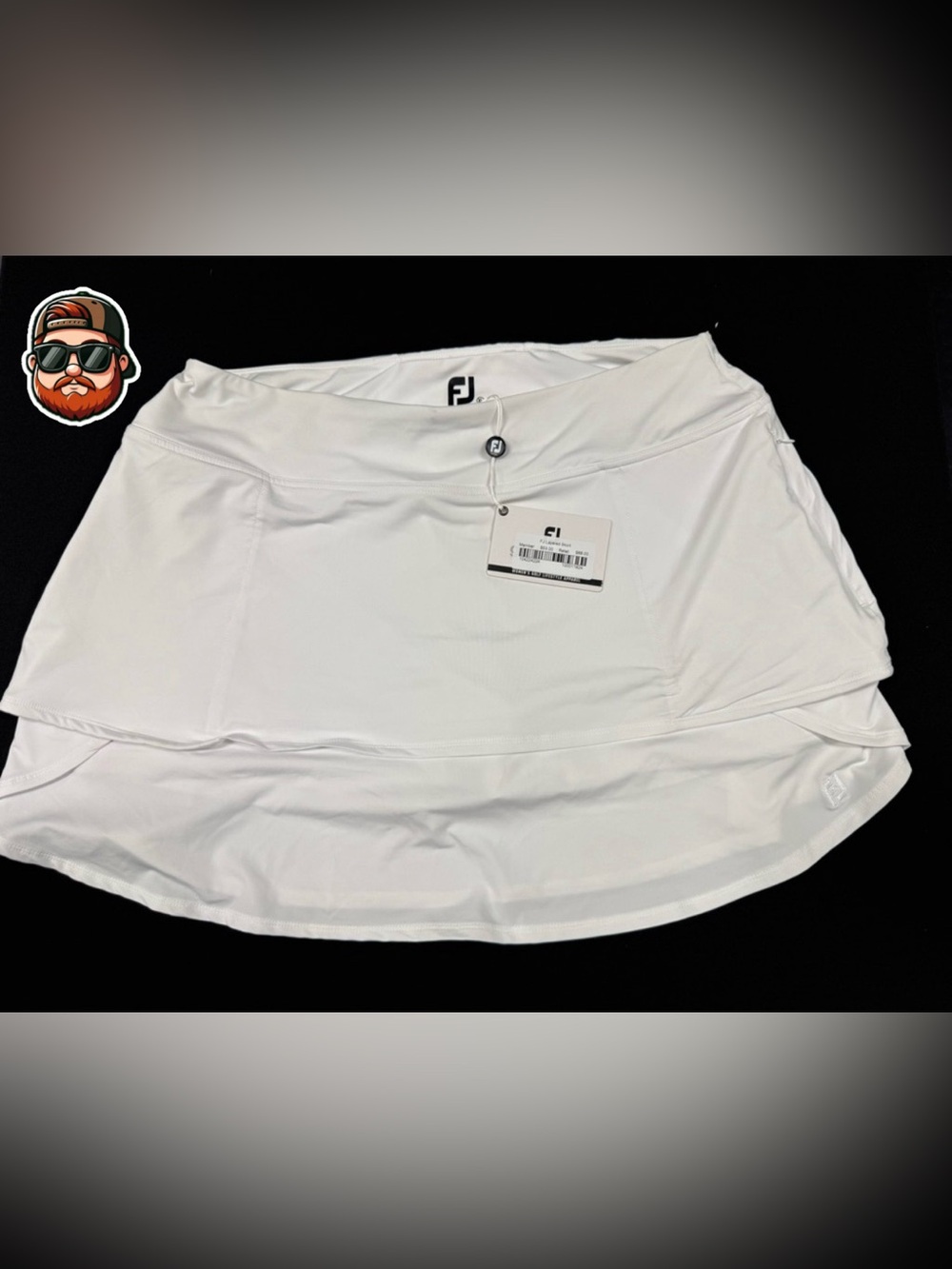 FootJoy - Women’s XL - White Performance Layered Skort - NEW